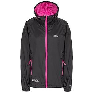 Trespass Qikpac FemaleJacket compact oprolbare waterdichte regenjas / functionele jas / weerjas voor dames