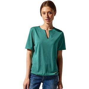 Street One A320220 Zomer T-shirt voor dames, Lagune groen