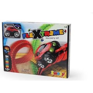 Smoby 180902 - FleXtreme Flexibele en Aanpasbare Rails + 1 Voertuig Inclusief Circui - 18090