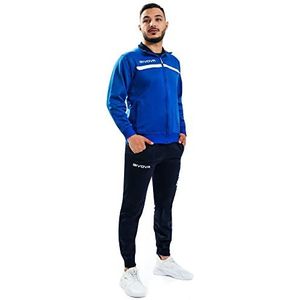 Givova Trainingspak met Full Zip One Full Zip Unisex Kinderen, lichtblauw/blauw