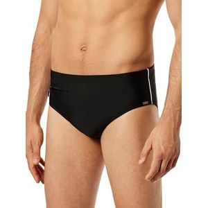 Schiesser Badehose Comfortabele slip voor heren, zwart.