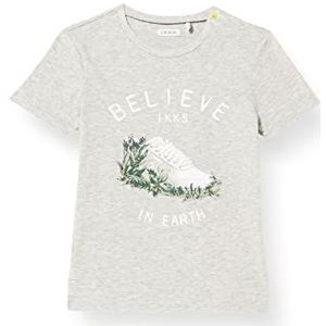 IKKS Junior Baby Jongens T-shirt grijs gemêleerd medium 18 maanden, grijs gemêleerd medium