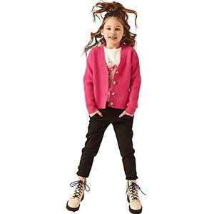 Garcia Kids Pants Non Denim Pantalon pour Filles, Noir (Off Black), 92