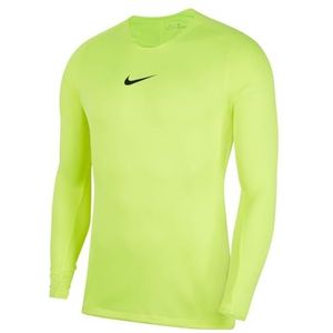 Nike Park First Layer Herenshirt, 1 stuk, Volt/Zwart