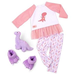 Our Generation BD30474Z Deluxe outfit - dino-pyjama