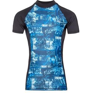 Protest munster rashguard heren, Zwart (True Zwart)
