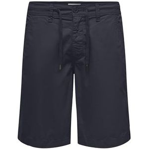 ONLY & SONS Short pour homme, bleu marine, L