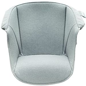 BÉABA, Junior kussen voor hoge stoel Up & Down, comfortabel, ergonomisch, vanaf 3 jaar, waterafstotend, grijs