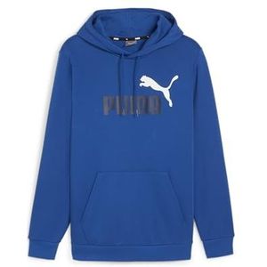 PUMA ESS+ 2 Kraag Big Logo Hoodie FL Sweatshirt Unisex Volwassenen