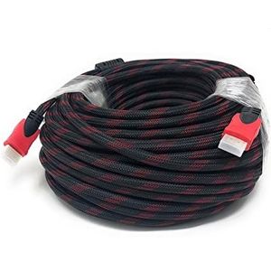 LEOFLA HDMI-kabel, hoge snelheid, mannelijk, 30 m, met vergulde contacten