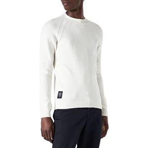 Blauer Maglieria Girocollo sweater heren, 101 Bianco, XL, 101 Bianco