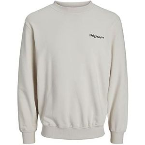 Jack & Jones JoreARA Sweatshirt met ronde hals trainingspak voor heren, Moonbeam