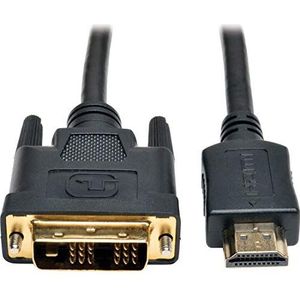Tripp Lite HDMI naar DVI-kabel, digitale monitor-adapter (HDMI naar DVI-D M/M)