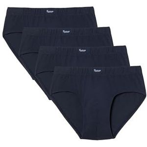 ABANDERADO Heren integraalslip (4-pack), blauw (Marino 0m9), L, blauw (marino 0 m9)