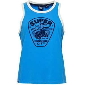 Superdry Vintage Roll with IT Vest W6011583A Blue Star/New Chalk 10 Femme, Blue Star/New Chalk, 38