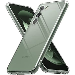 Ringke Fusion Beschermhoes compatibel met Samsung Galaxy S23 Plus 5G, transparant, dun beschermhoesje met bandgaten