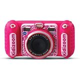 VTech - Kidizoom Duo DX roze, kindercamera 10 in 1, kindercamera – 3/12 jaar – versie FR