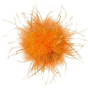 Aublinto Elegante vintage broche uit de jaren 20 - veer hoofdband - Voor dames - Voor bruiloft, feest, verjaardag, sieraden, kostuum, borsttas, hoed, decoratie, Veer