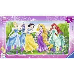 RAVENSBURGER - Puzzel met frame, 15 delen, Disney-Promenade P, 6047