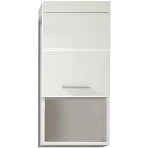 trendteam smart living Wandkast van hout, glanzend wit, 36 x 77 x 23 cm