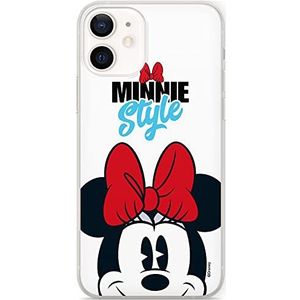 ERT GROUP Origineel en officieel gelicentieerd product voor iPhone 12 Mini, optimale vorm van de smartphone, schokbestendig.