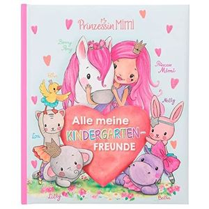 Depesche 12075 Princess Mimi kleuterschoolvriendenboek met 96 pagina's versierd voor vrienden, meerkleurig