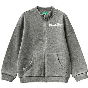United Colors of Benetton Giacca M/L 3j70g5020 trainingspak voor meisjes, Grigio Scuro 507