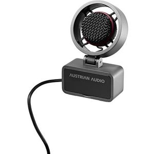 Austrian Audio MiCreator Satellite-microfoon (aanvulling voor MiCreator Studio of zelfstandig gebruik, TRRS-microfoon met hoofdtelefoonaansluiting, robuuste en compacte metalen behuizing)