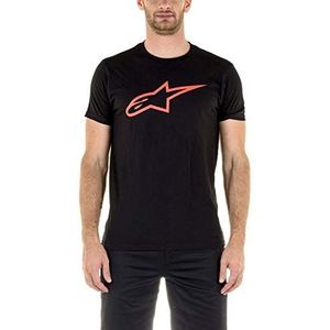 Alpinestars Premium T-shirt voor heren, Ageless Classic T-shirt, zwart/rood
