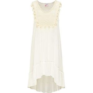 RAKATA Robe d'été pour femme 19315701-RA03, blanc laine, taille L, Blanc cassé, L