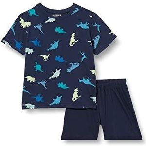 blue seven Jungen Pyjama Ensemble de 2 pyjama pour enfants, Ultramarin Orig, 10 ans