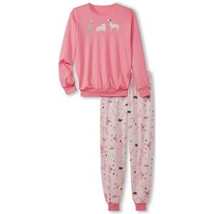CALIDA Girls Dog Pijama Set voor meisjes, Aardbei