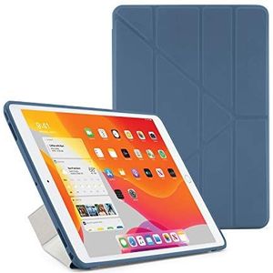 Pipetto Beschermhoes voor iPad Origami 10,2 inch (7e en 8e generatie) | 5-in-1 standposities | Origami iPad Smart Cover | marineblauw, Navy Blauw, iPad 10.2, iPad 10.2 (7e en 8e generatie)