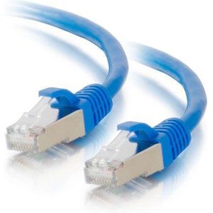 C2G /Cables to Go 00803 patchkabel (Cat6, afgeschermd, 4,57 m) blauw