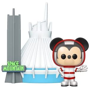 Funko Pop! Town: WDW50- Space Mountain met Mickey Mouse - Disney World 50th Anniversary - Exclusief Amazon - Vinyl figuur om te verzamelen - Cadeauidee - Officiële producten