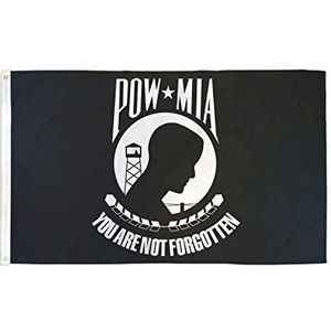 AZ FLAG Vlag Pow-Mia Remember 90 x 60 cm – Amerikaanse vlag – USA – 60 x 90 cm – vlag