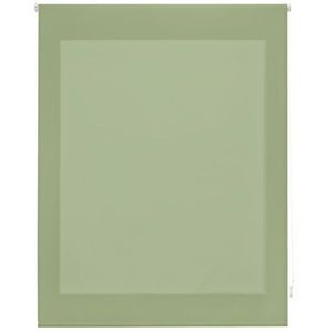 Uniestor Rolgordijn, glad, transparant, 6 x 100 x 175 cm, pastelgroen