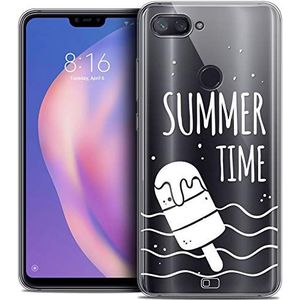 CASEINK Beschermhoes voor Xiaomi Mi 8 Lite (6,26 inch), kristalgel, HD-collectie, Summer Design, zacht, ultradun, bedrukt in Frankrijk