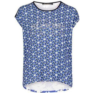 Betty Barclay t-shirt dames, blauw/crème