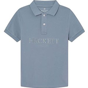 Hackett London Hackett Jongens Poloshirt LDN eendenblauw, 3 jaar, Eend Ei Blauw