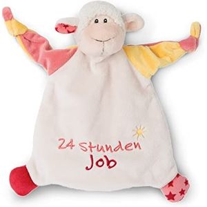 NICI 47130 knuffeldier lam, 25 x 25 cm, 24 uur, wit