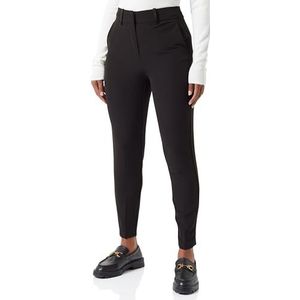 VERO MODA Pantalon classique VMHOLLY pour femme - Taille haute, Noir, 40W / 30L