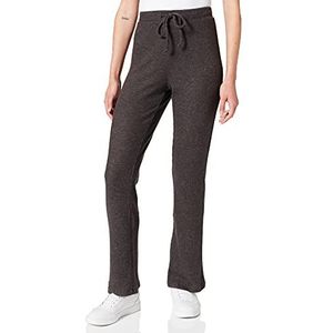PIECES Pccircle Hw Flared Pant Bc Damesbroek, donkergrijs gemêleerd