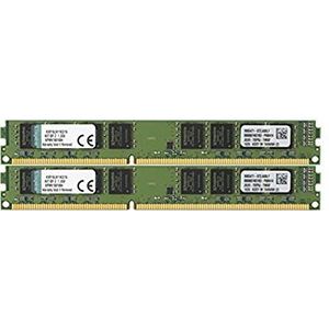 Kingston ValueRAM 16 GB 1600 MHz DDR3L Non-ECC CL11 DIMM Kit 16 GB (2 x 8 GB) 1,35 V KVR16LN11K2/16 Desktop Geheugen