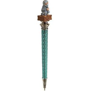The Noble Collection Fantastic Beasts Demiguise Pen – 8 inch (21 cm) mini-sculptuur Atop Ballpoint Pen – officieel gelicentieerd Fantastic Beasts filmset Prop Stationery Gifts