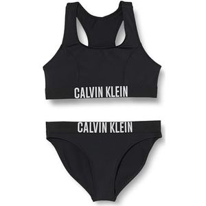 Calvin Klein Bralette Bikini Set Nylon Bralette Meisjes, zwart (Pvh Black)