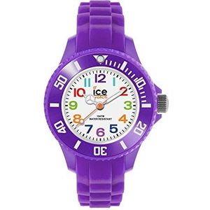 Ice-Watch - ICE mini paars - paars meisjeshorloge met siliconen band - 000788 (extra klein), Paars., Riem