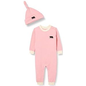 Hatley T-shirt de pyjama pour femme, rose, T-shirt de pyjama à manches courtes pour homme - Ours noir sur gris, XXL