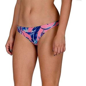 Hurley W Q/D Floral Surf Bttom damesbadpak, zwembroek, Roze gaas