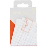 Good Design Works Enveloppen paperclips voor kantoor accessoires roségoud goud schrijfwaren grappige schrijfwaren